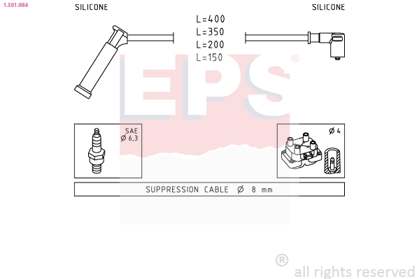 Ignition Cable Kit (1.501.984)