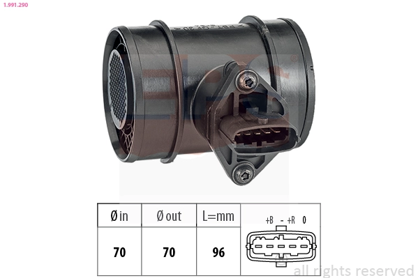 Mass Air Flow Sensor (1.991.290)