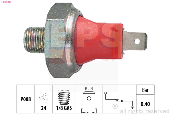 Oil Pressure Switch (1.800.017)