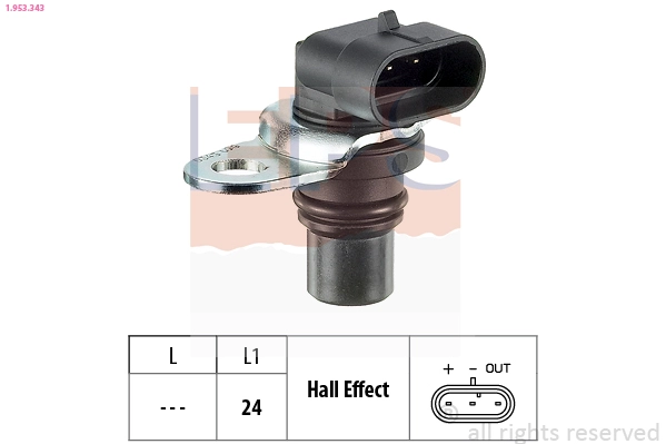 Sensor, camshaft position (1.953.343)
