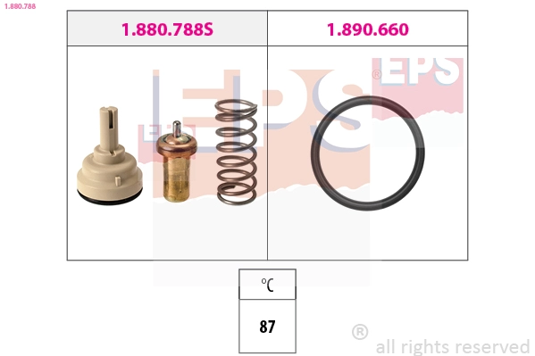 Thermostat, coolant (1.880.788)