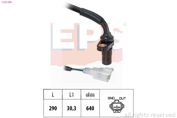 Sensor, RPM (1.953.465)