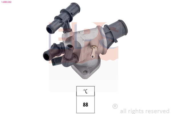 Thermostat, coolant (1.880.582)