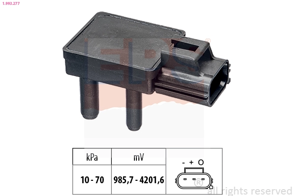 Sensor, exhaust pressure (1.993.277)