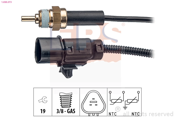 Sensor, coolant temperature (1.830.373)