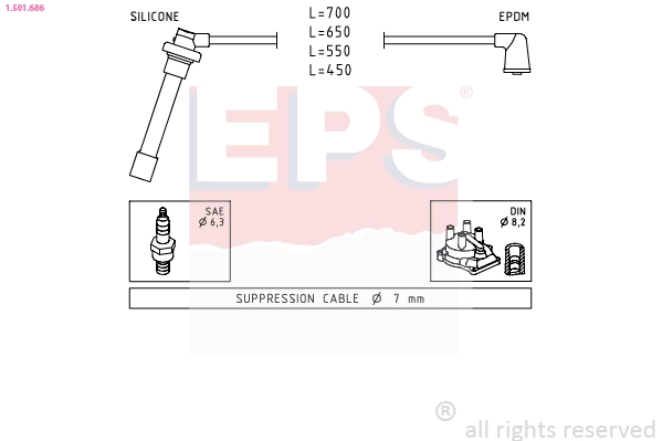 Ignition Cable Kit (1.501.686)