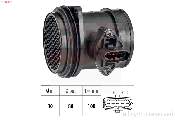 Mass Air Flow Sensor (1.991.332)