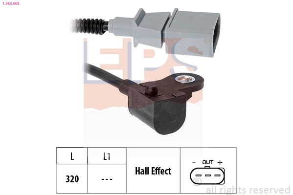 Sensor, camshaft position (1.953.605)