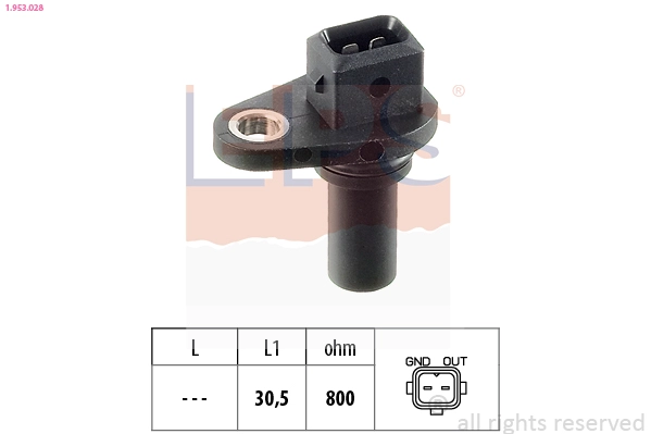 Sensor, RPM (1.953.028)