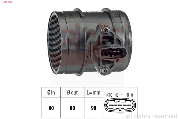 Mass Air Flow Sensor (1.991.300)