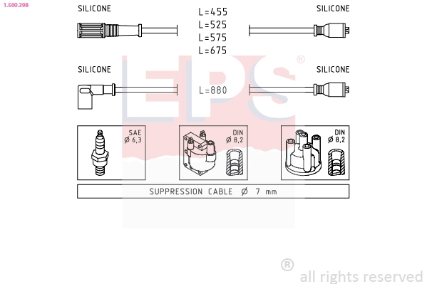 Ignition Cable Kit (1.500.398)