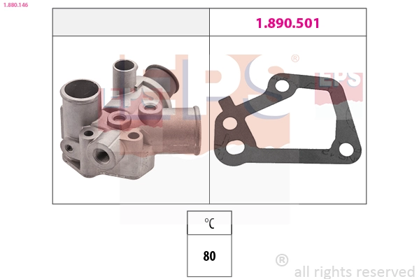 Thermostat, coolant (1.880.146)