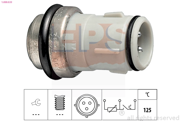 Sensor, coolant temperature (1.830.533)