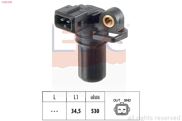 Sensor, crankshaft pulse (1.953.323)