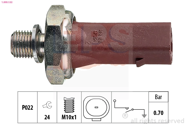 Oil Pressure Switch (1.800.132)