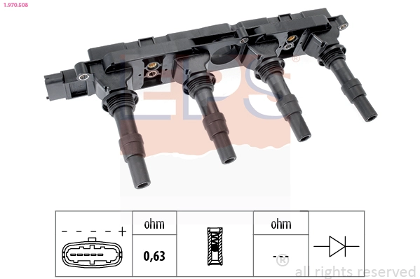 Ignition Coil (1.970.508)