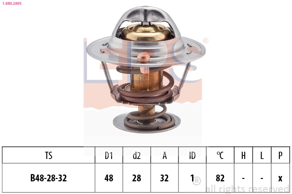 Thermostat, coolant (1.880.289S)