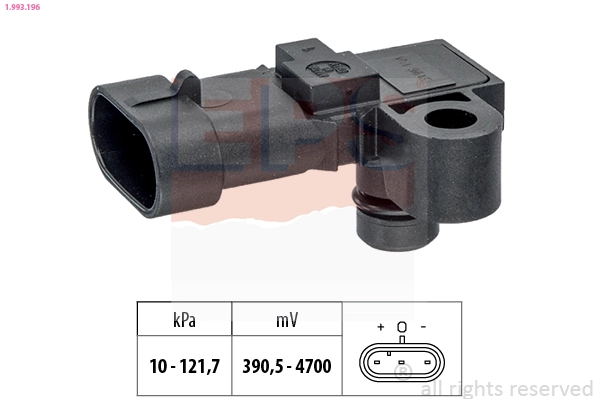 Air Pressure Sensor, altitude adaption (1.993.196)