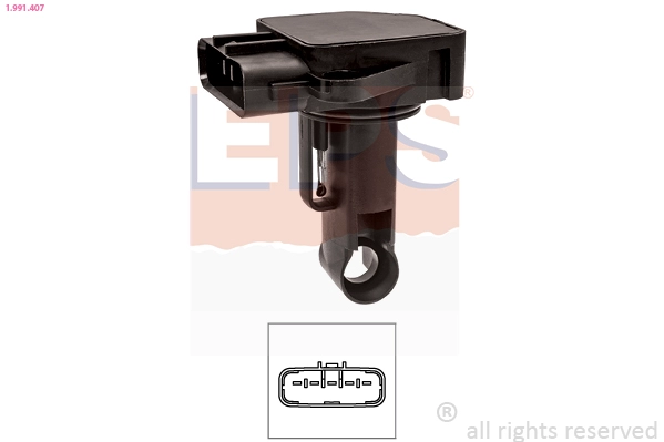 Mass Air Flow Sensor (1.991.407)