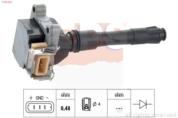 Ignition Coil (1.970.412)