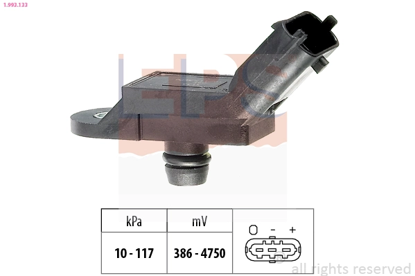 Air Pressure Sensor, altitude adaption (1.993.133)