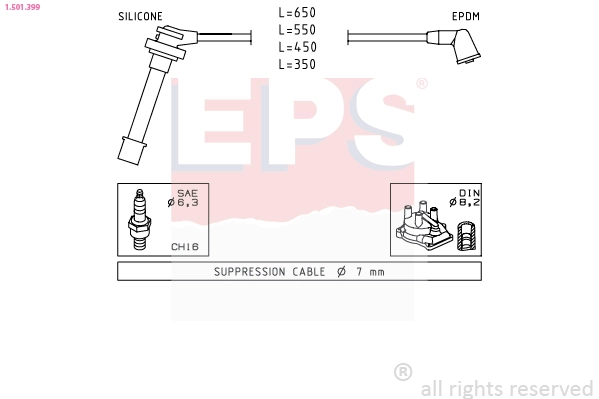 Ignition Cable Kit (1.501.399)