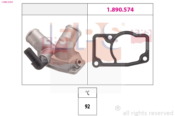 Thermostat, coolant (1.880.343S)