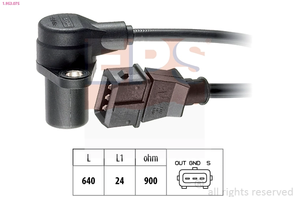 Sensor, crankshaft pulse (1.953.075)