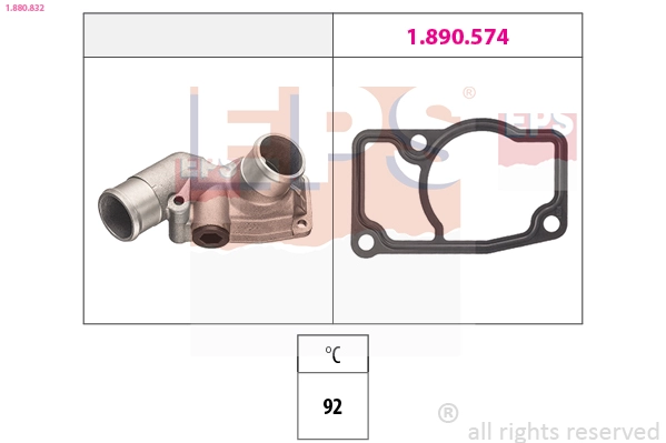 Thermostat, coolant (1.880.832)