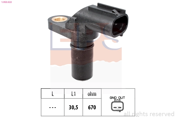 Sensor, crankshaft pulse (1.953.522)