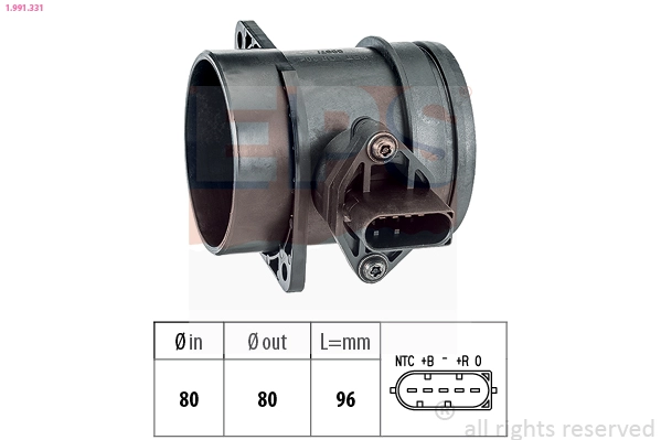 Mass Air Flow Sensor (1.991.331)