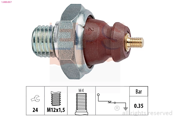 Oil Pressure Switch (1.800.057)