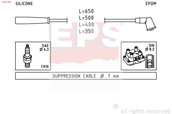 Ignition Cable Kit (1.501.851)