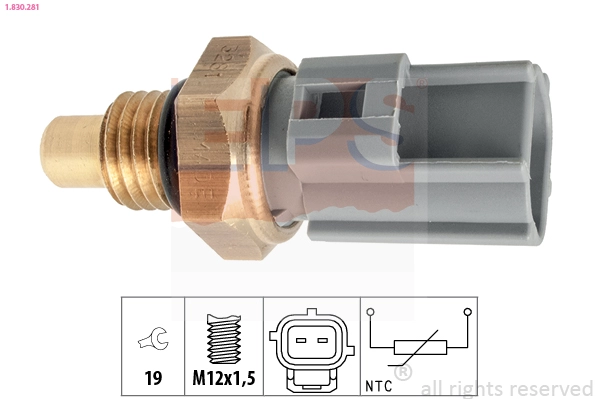 Sensor, fuel temperature (1.830.281)