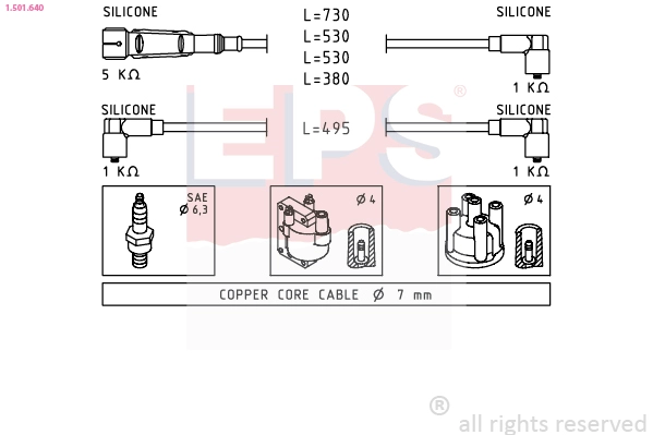 Ignition Cable Kit (1.501.640)