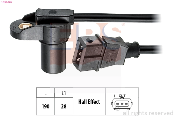Sensor, camshaft position (1.953.278)