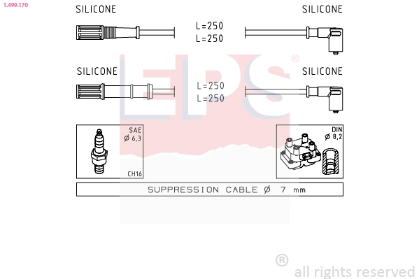 Ignition Cable Kit (1.499.170)