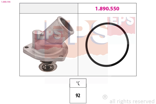Thermostat, coolant (1.880.196)