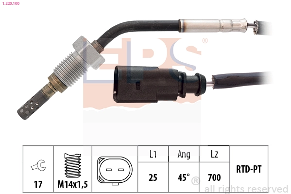 Sensor, exhaust gas temperature (1.220.100)