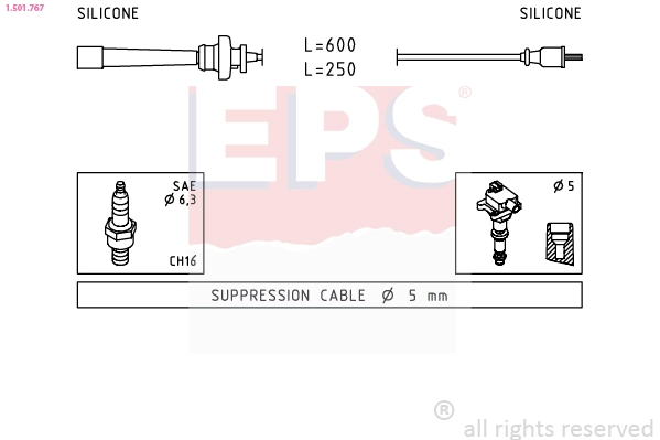 Ignition Cable Kit (1.501.767)