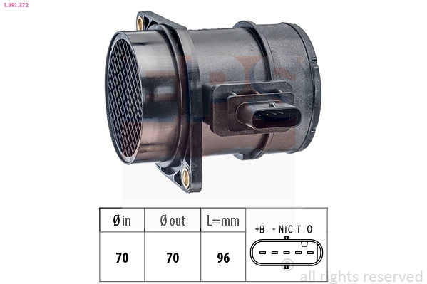 Mass Air Flow Sensor (1.991.372)