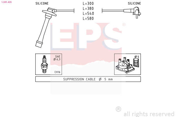 Ignition Cable Kit (1.501.435)