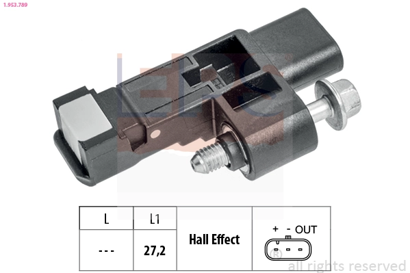 Sensor, crankshaft pulse (1.953.789)