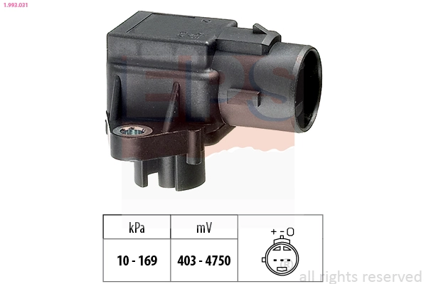 Air Pressure Sensor, altitude adaption (1.993.031)