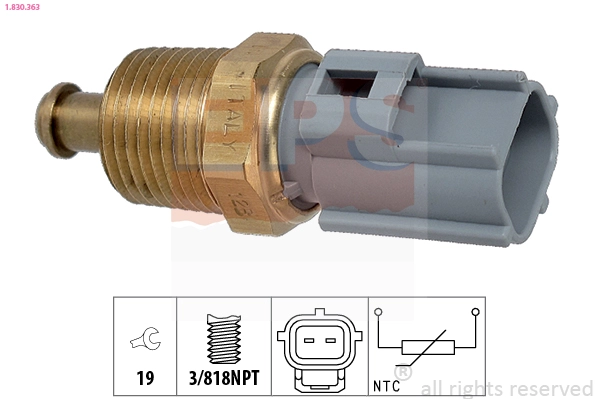 Sensor, oil temperature (1.830.363)