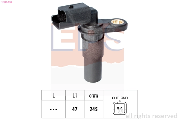 Sensor, crankshaft pulse (1.953.536)