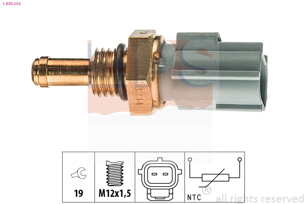 Sensor, oil temperature (1.830.234)