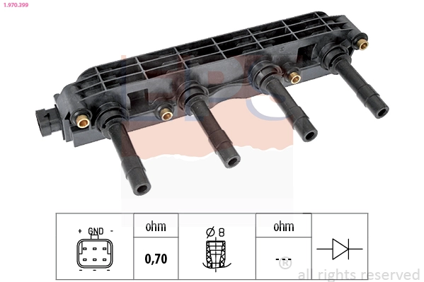 Ignition Coil (1.970.399)