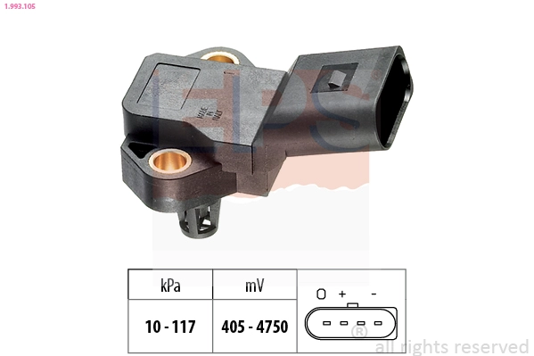 Air Pressure Sensor, altitude adaption (1.993.105)