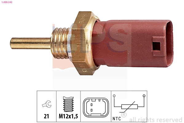 Sensor, coolant temperature (1.830.242)